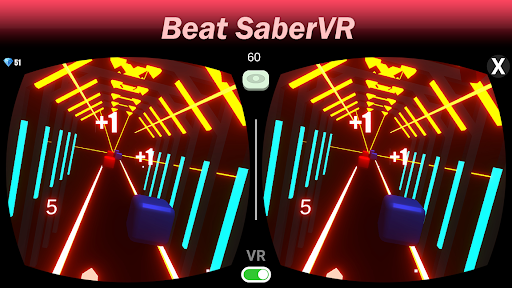 Beat Slicer VR - (cardboard) ekran görüntüsü