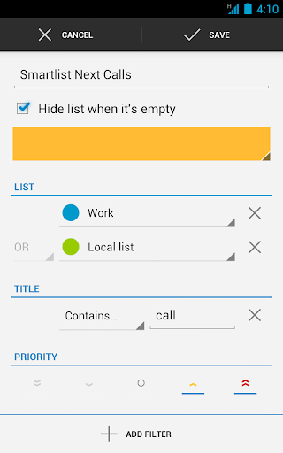 Business Tasks ekran görüntüsü