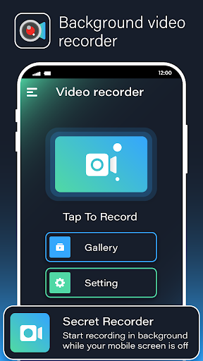 Background Video Recorder Cam ekran görüntüsü