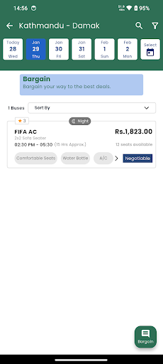 Fifa Yatayat Pvt. Ltd. ekran görüntüsü