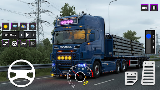 City Cargo Truck Simulator 3D ekran görüntüsü