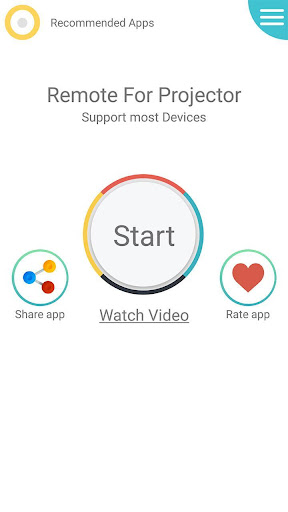 Uzaktan projektör - Remote pro ekran görüntüsü
