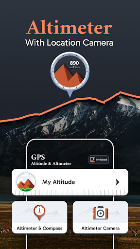 Altimeter With Location Camera ekran görüntüsü