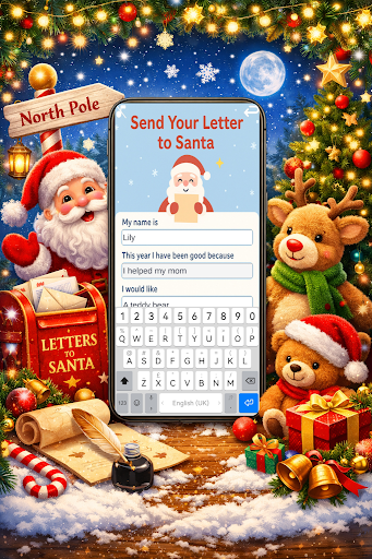 Letter to Santa ekran görüntüsü