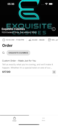 EXQUISITE CUISINES ekran görüntüsü