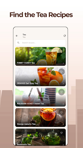 Coffee & Tea Recipes ekran görüntüsü