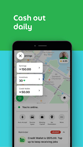 Grab Driver: App for Partners ekran görüntüsü