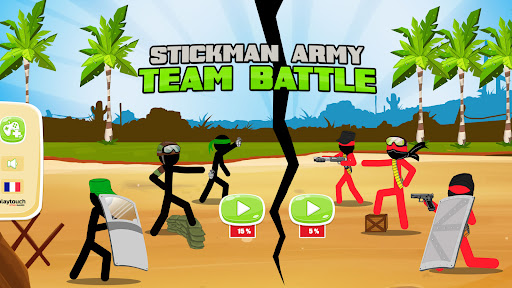 Stickman Army : Team Battle ekran görüntüsü