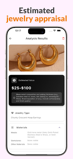 Jewelry Identifier ekran görüntüsü