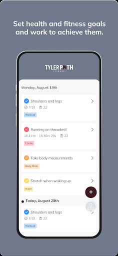 TylerPath Fitness Coaching ekran görüntüsü