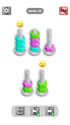Nuts & Bolts - Screw Games ekran görüntüsü