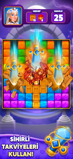 Rune Puzzle: Match 3 Kingdom ekran görüntüsü