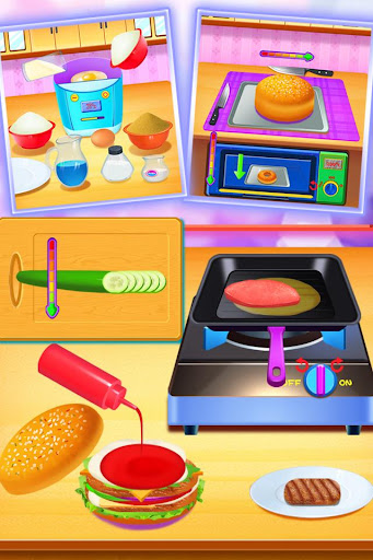 Cooking Foods In The Kitchen ekran görüntüsü