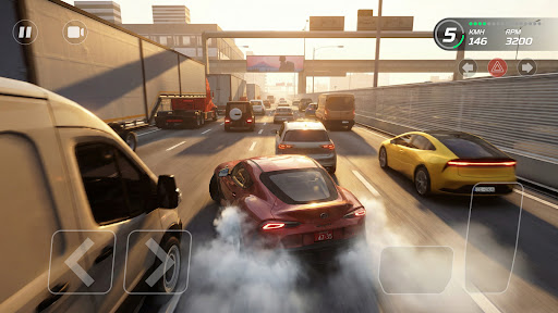 Highway Racer Pro: Araba Oyunu ekran görüntüsü