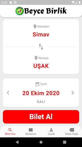 Beyce Birlik Turizm ekran görüntüsü