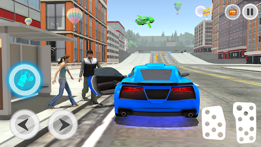 Car Flying Driving Simulator ekran görüntüsü