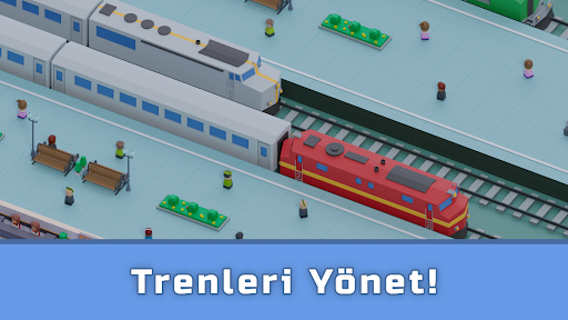 Idle Train Empire Tycoon ekran görüntüsü