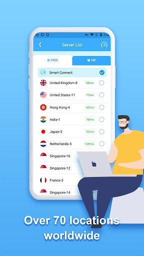 Speedy Quark VPN - VPN Master ekran görüntüsü