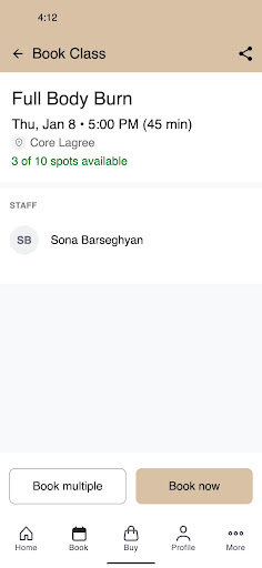 Core Lagree ekran görüntüsü
