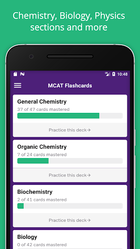 MCAT Prep: MCAT Flashcards ekran görüntüsü