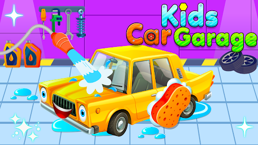 Kids Auto Mechanic Car Race ekran görüntüsü