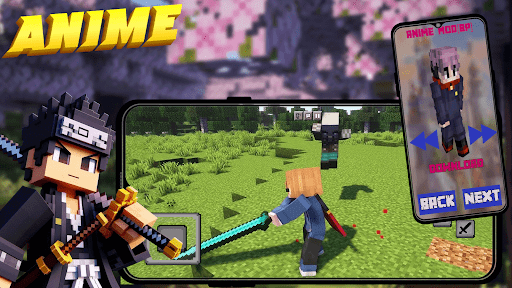 Anime Mods & Addons Minecraft  ekran görüntüsü