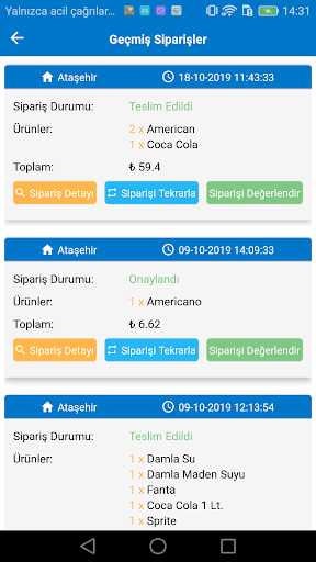 Yemek10 ekran görüntüsü