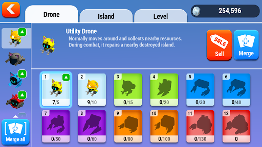 Drone Battle :  idle cats ekran görüntüsü