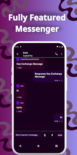 Anonymous Messenger ekran görüntüsü