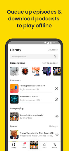 Goodpods: Podcast Player ekran görüntüsü