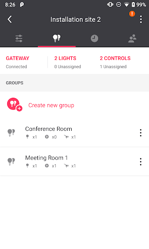 Signify Interact Builder ekran görüntüsü