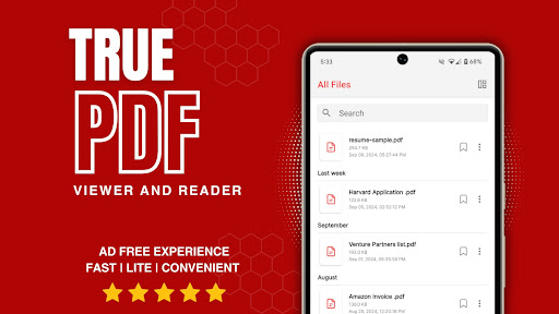 True PDF Reader - PDF Viewer ekran görüntüsü