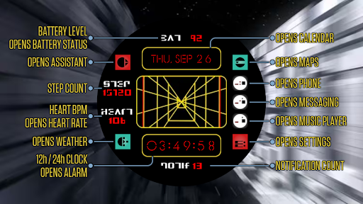 Sci-Fi Wars Watch ekran görüntüsü