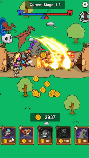 Warriors Saga: Tower Defense ekran görüntüsü