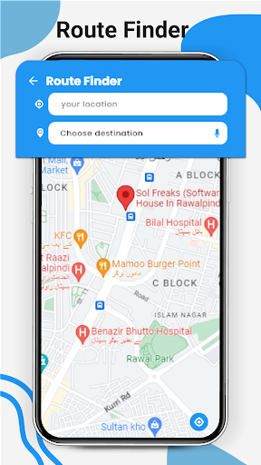 GPS Rota Bulucu, Canlı Trafik ekran görüntüsü
