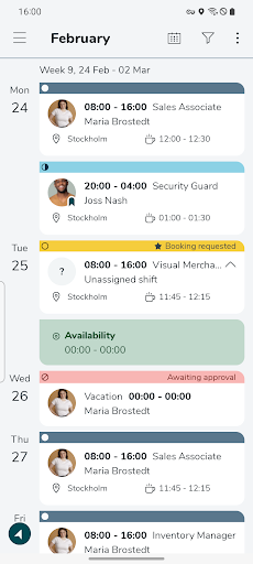 Quinyx Mobile ekran görüntüsü