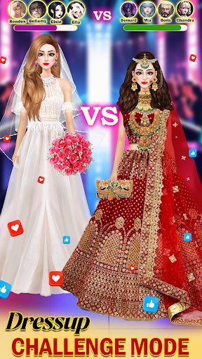 Indian Bridal Doll Dress Up ekran görüntüsü