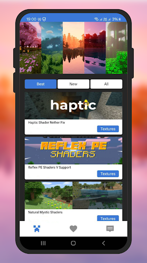 Shader mod for Minecraft PE ekran görüntüsü