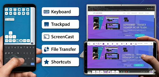ScreenPad: PC Remote & Cast ekran görüntüsü