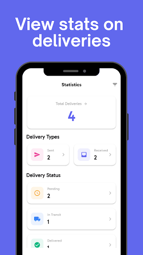 Delivery Status ekran görüntüsü