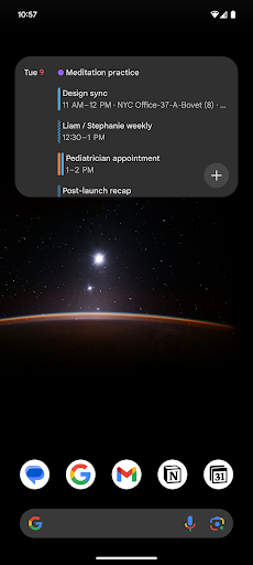 Notion Calendar ekran görüntüsü