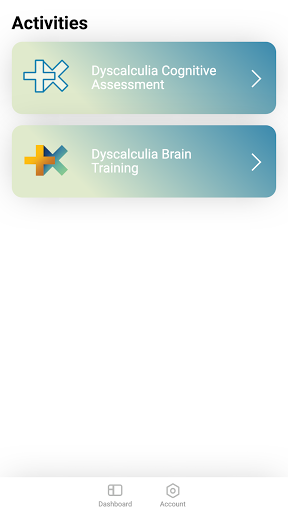 Dyscalculia Cognitive Research ekran görüntüsü