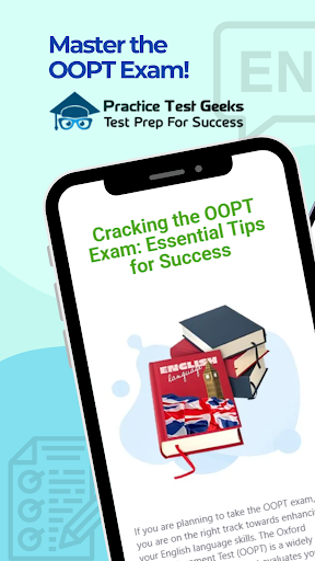 OOPT Practice Test Online ekran görüntüsü