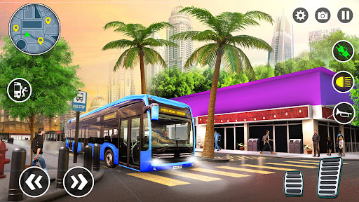 Bus Simulator 3D Police Games ekran görüntüsü