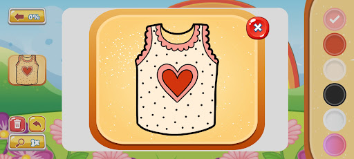 Coloring Book: Games for Girls ekran görüntüsü