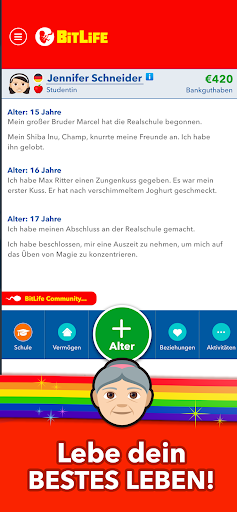 BitLife DE - Lebenssimulation ekran görüntüsü