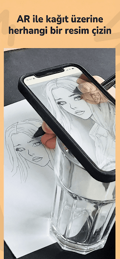 AR Draw: Trace & Sketch Master ekran görüntüsü