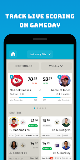 NFL Fantasy Football ekran görüntüsü