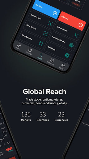 IBKR Mobile ekran görüntüsü