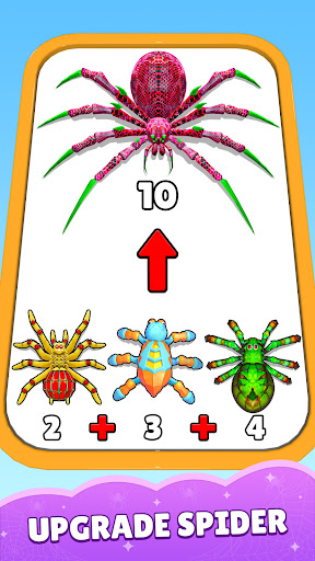 Spider Run & Merge Master Game ekran görüntüsü